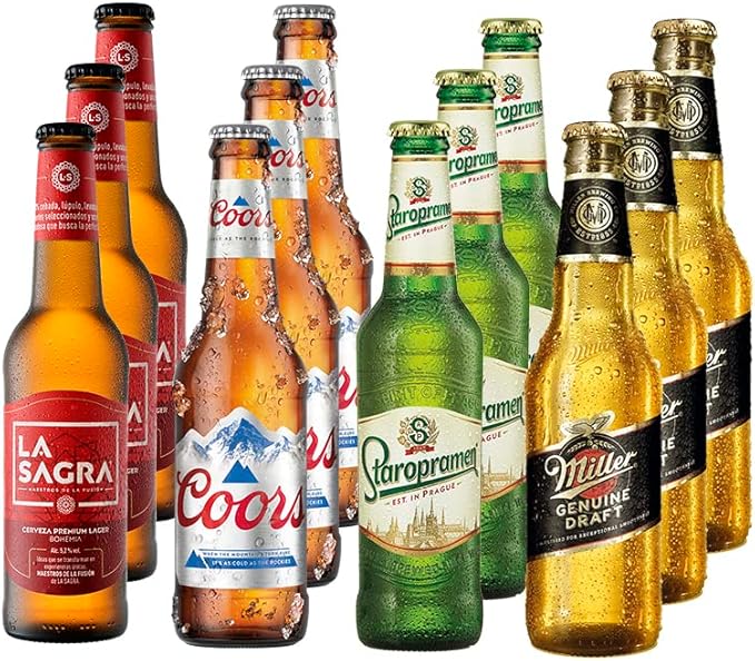 Pack de cervezas lagers del mundo