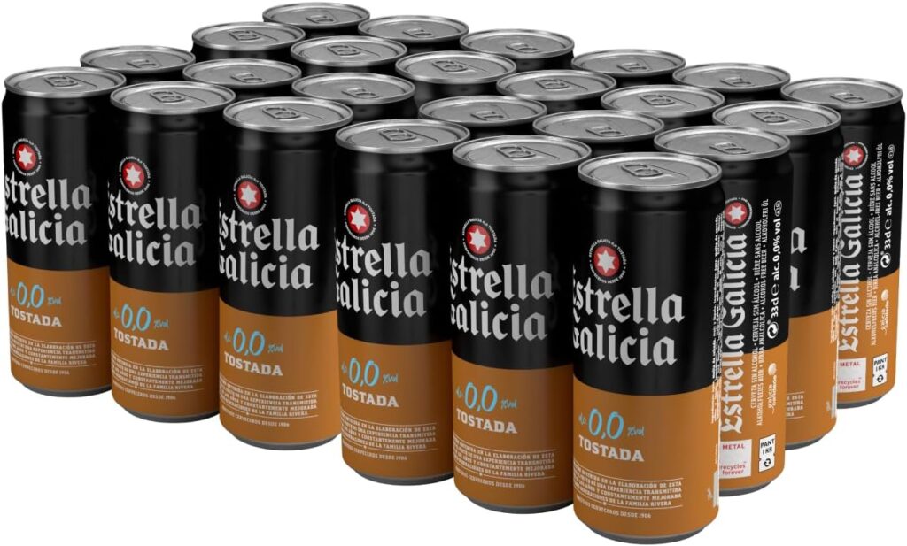 estrella galicia 00 tostada